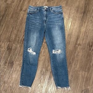 Cello | Distressed Straight-Leg Jeans, 13